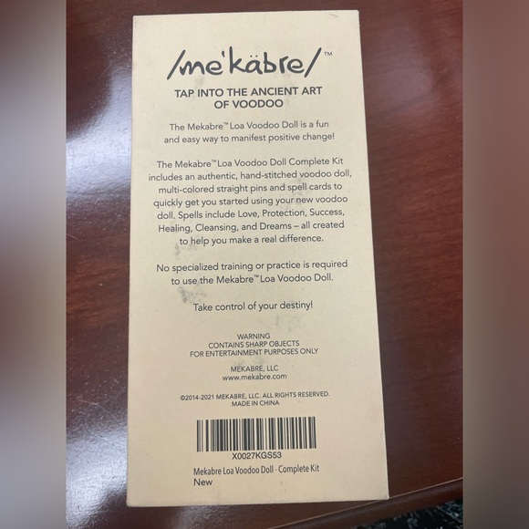 Voodoo Doll NWOT - Picture 5 of 5